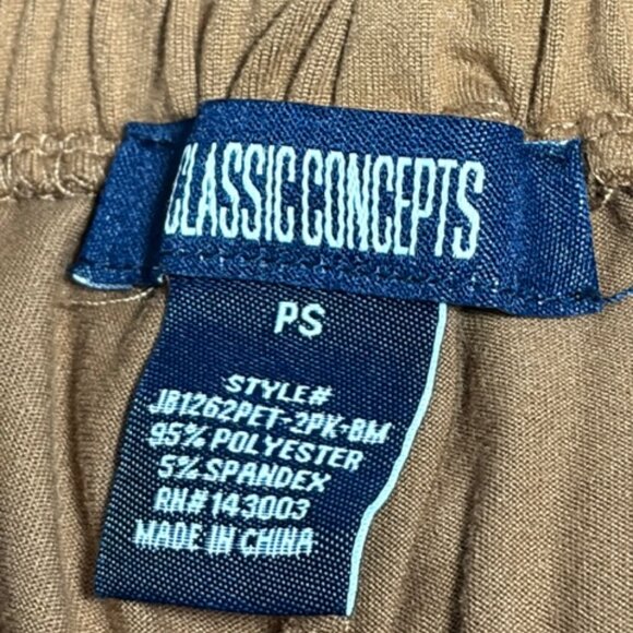 CLASSIC CONCEPTS TWO PAIR LIGHT WEIGHT WOMEN'S PANTS SIZE PS - Picture 4 of 6